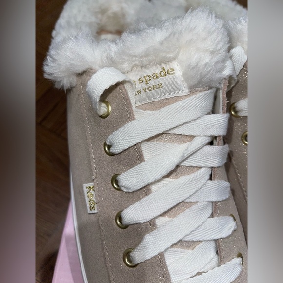 Womens Keds X Kate Spade New York Kickstart Mule Metallic Pink Size 11 M NIB - Picture 4 of 9